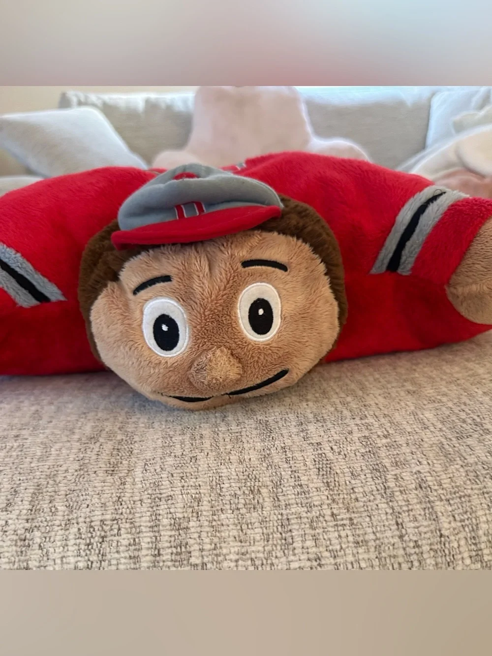 Red Plush Ohio State Pillow Pet - Stuffed Animal